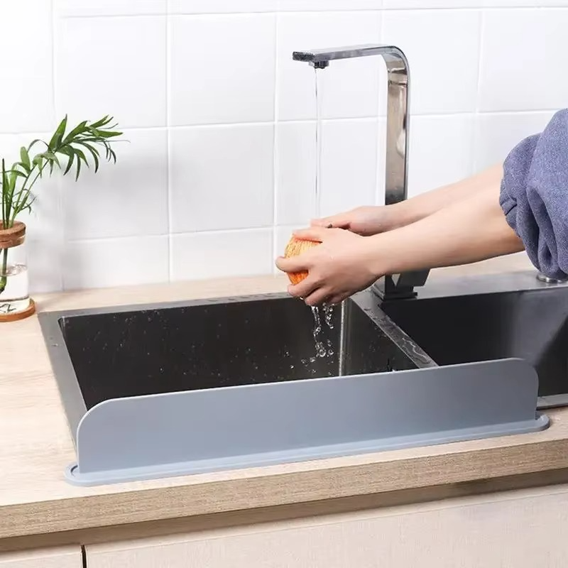 Silicone Sink Splash Guard With Suction